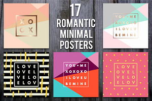 Minimal Romantic Logo in frame