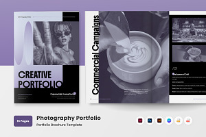 Photography Portfolio Brochure, a Brochure Template by twinstd