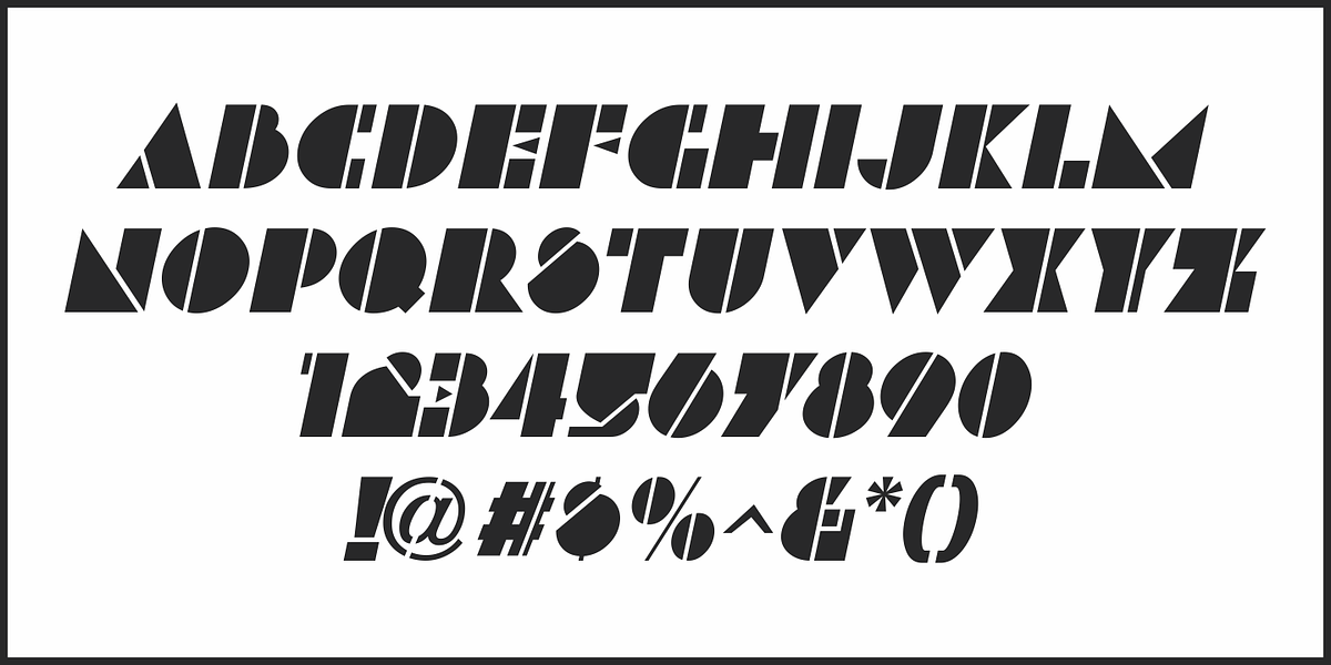 Deco Revisited JNL, a Sans Serif Font by Jeff Levine Fonts (Photo 5 of 5)