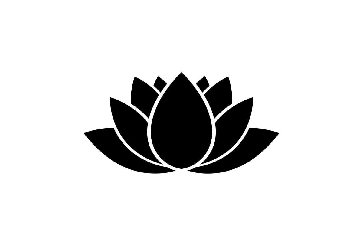 Lotus Flower Silhouette Vector Bundl, an Illustration by Creativeshirt (Photo 17 of 51)