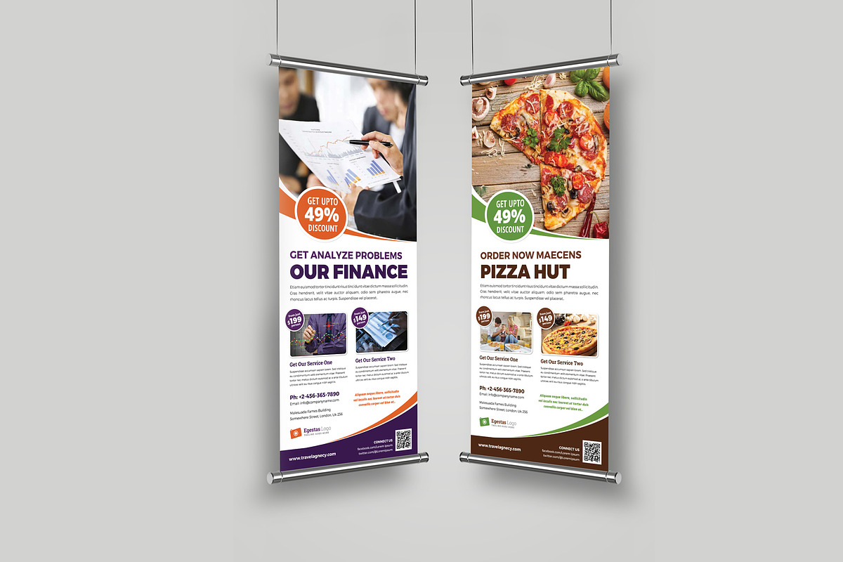 Multipurpose Roll Up Banner Signage, a Flyer Template by JanySultana (Photo 4 of 5)