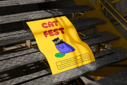 Funny Cat - Illustration Cat, an Animal Illustration by Invisual Studio (Thumbnail 15 of 21)