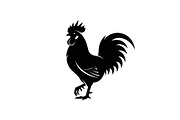 Rooster Chicken Silhouette Vector Bu, an Illustration by Designs_River (Thumbnail 12 of 51)
