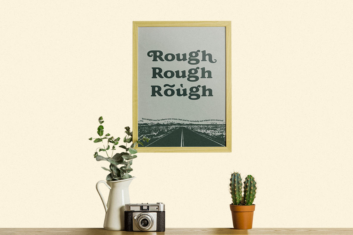 Curlonia Retro Display Serif Font, a Serif Font by Rasio Studio (Photo 8 of 9)