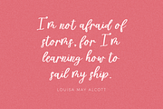Homeward Script, a Script Font by Beck McCormick (Thumbnail 9 of 10)