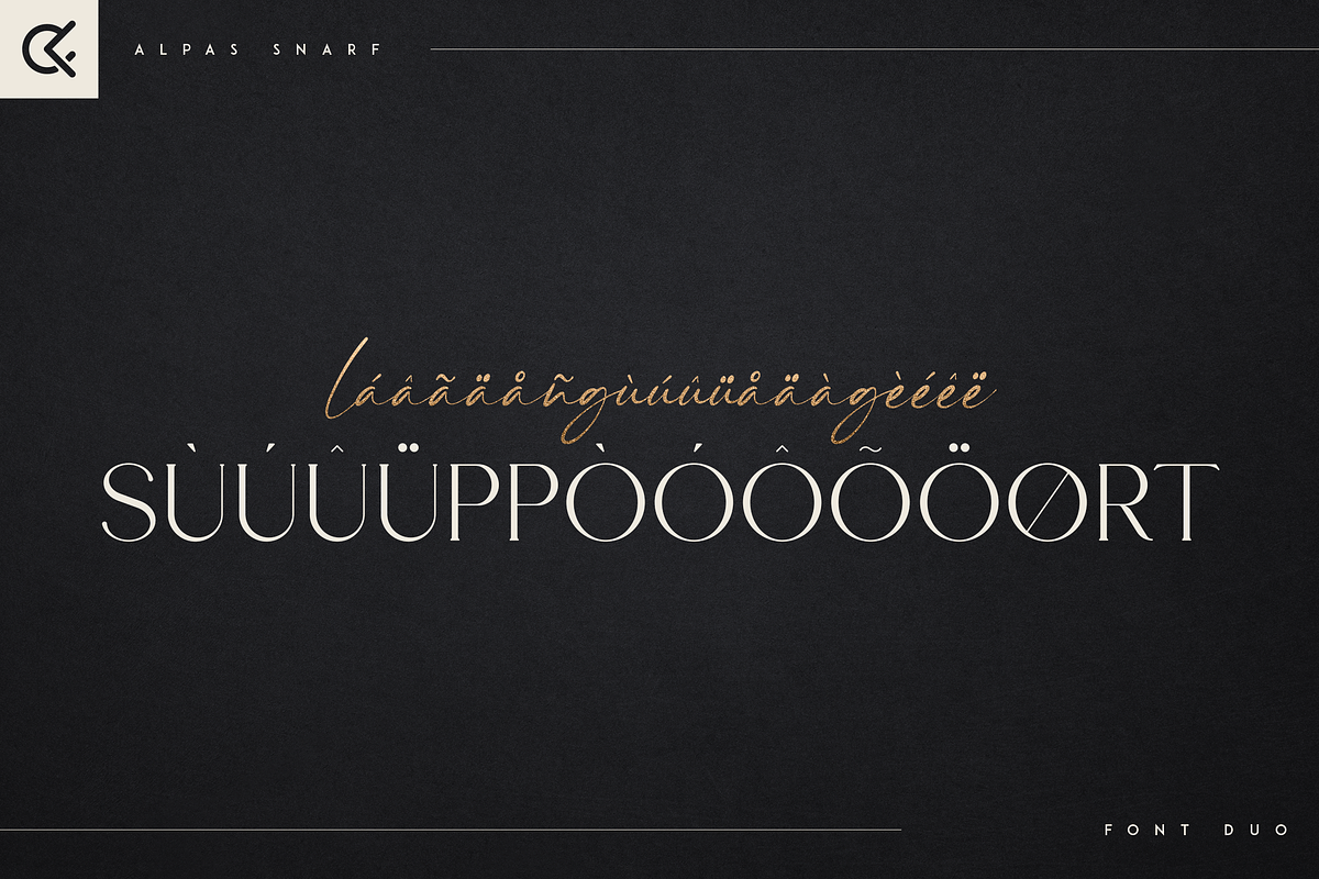 Alpas & Snarf font duo, a Font by Only Fonts (Photo 10 of 11)