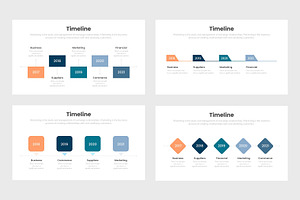 Timeline Infographics Template