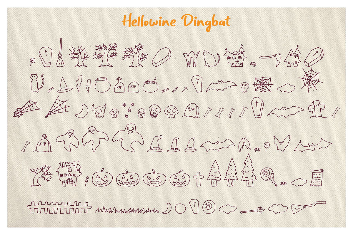 Hellowine - Cute Handwritten Font preview 5