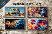 Big bundle of psychedelic background, a Decorative Illustration by KENO Mascots (Thumbnail 2 of 12)