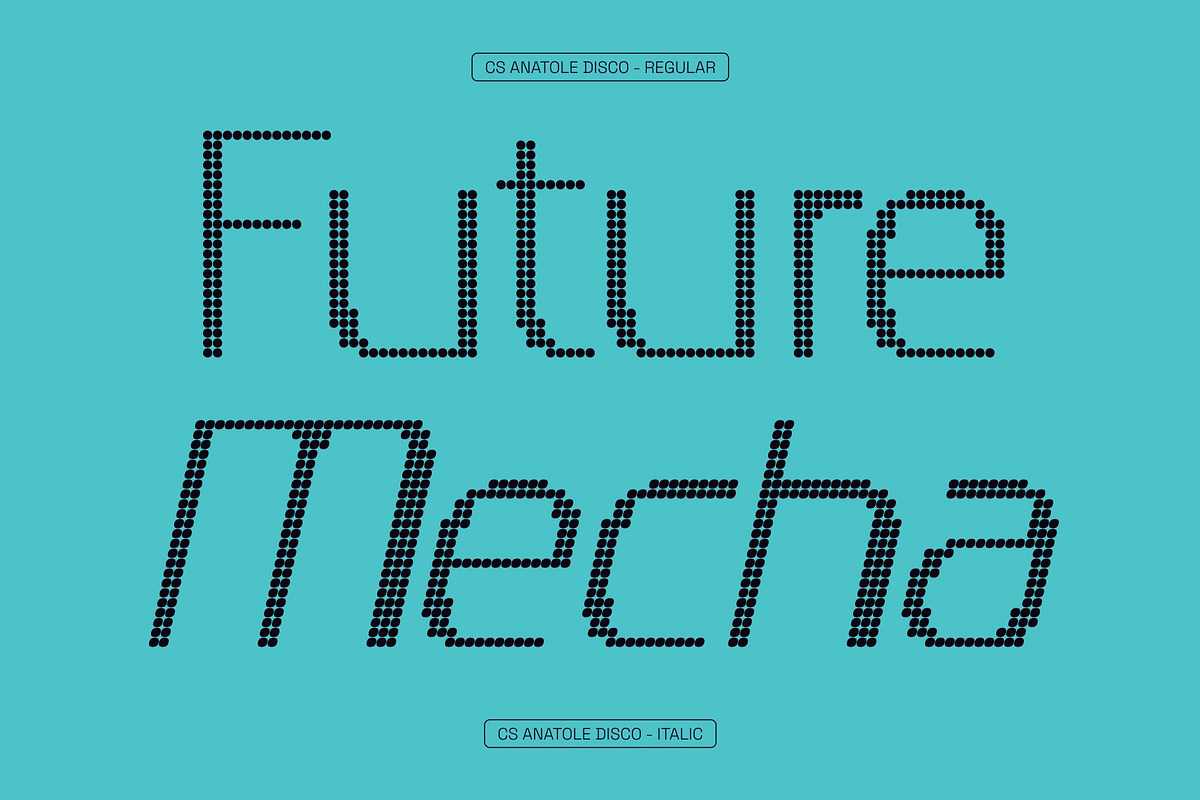 CS Anatole Disco, a Sans Serif Font by Craft Supply Co. (Photo 6 of 8)