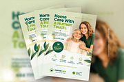 Home Care Services Flyer Template, a Flyer Template by grafilker (Thumbnail 1 of 2)