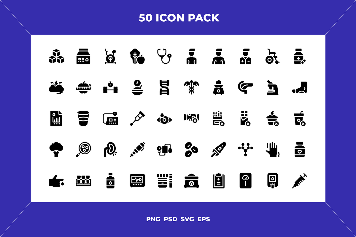 World diabetes day icons, an Icon by Wencory (Photo 1 of 2)