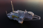 Sea Launch rocket platform 3d model, an Architecture 3D Model by konstantin.ermolaev (Thumbnail 4 of 9)