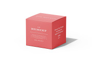 Square Box Mockup, a Packaging Mockup by Ram Studio (Thumbnail 16 of 17)