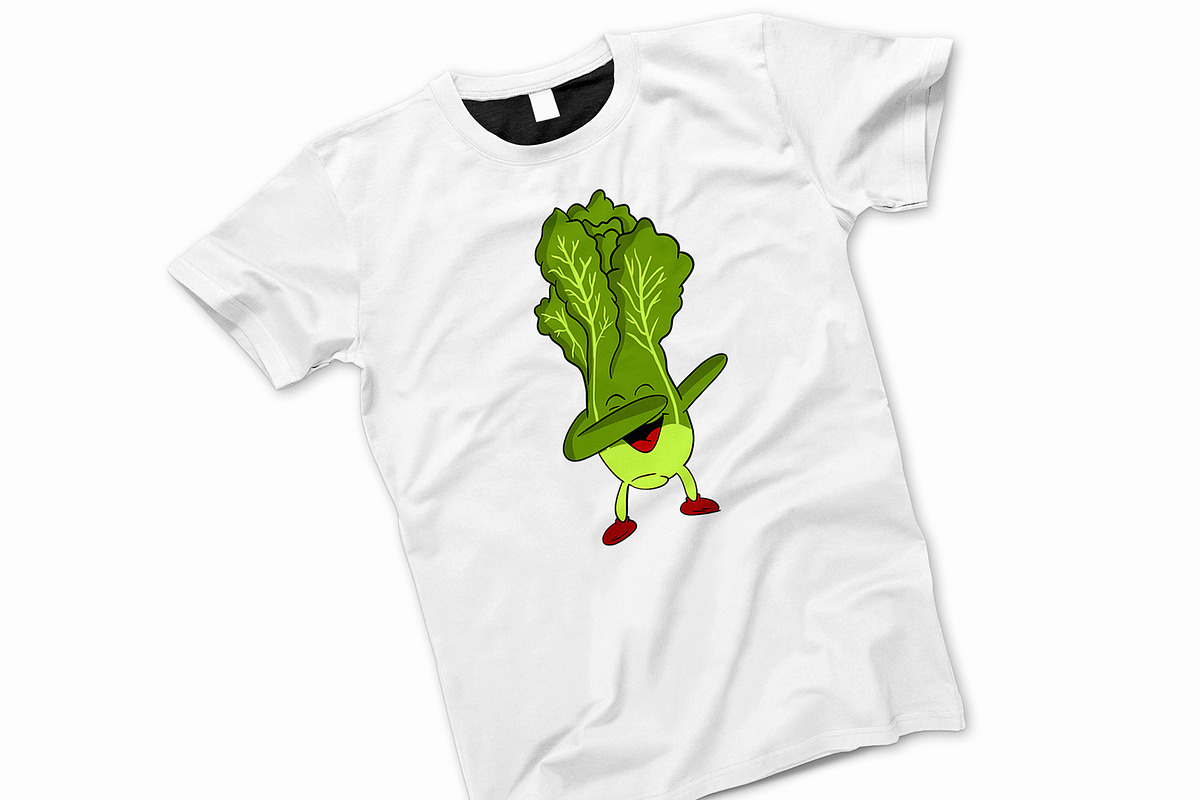 20 Vegetables and Fruits Dab Dance, an Illustration by Character (Photo 2 of 12)
