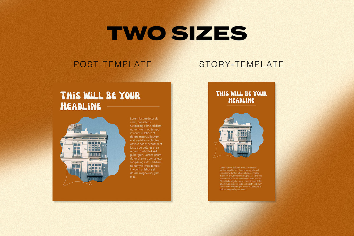 Instagram Social Media CANVA Earthy, a Social Media Template by Vermeulen Design Studio (Photo 4 of 6)