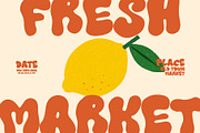 Quiet Joy quirky font, a Sans Serif Font by BilberryCreates (Thumbnail 4 of 10)