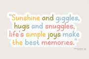 Snickeroll - Playful Sticker Font, a Handwritten Font by TrimStudio (Thumbnail 5 of 8)