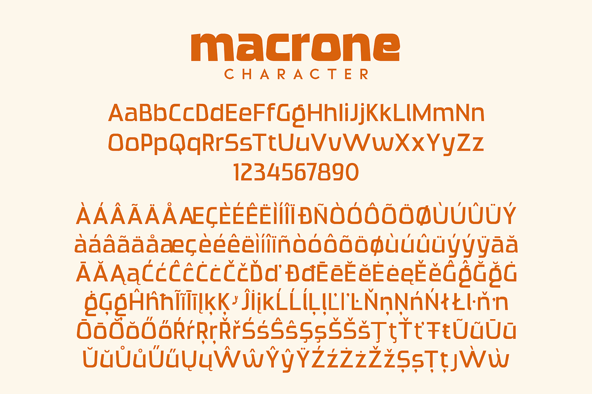 Macrone Sans Serif Font Family, a Sans Serif Font by Jaruka