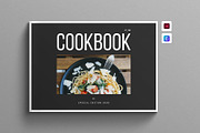 Cookbook Recipe Book Template Landsc, a Brochure Template by Work-Envance (Thumbnail 1 of 9)