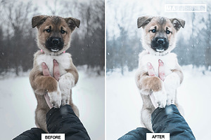 10 COZY WINTER Lightroom Presets