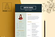Professional Resume Template Rania, a Resume Template by AdeevaResume (Thumbnail 3 of 5)