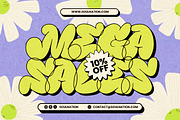 Fancy Quotes - Bubble Display Font, a Handwritten Font by Letterhend Studio (Thumbnail 8 of 13)
