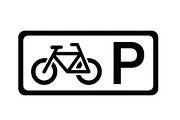 Bicycle Parking Symbol Icon Set, an Icon by musafir_fashion (Thumbnail 10 of 12)