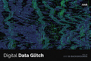 Digital Data Glitch V04, a Background Graphic by dvtchk (Thumbnail 1 of 5)