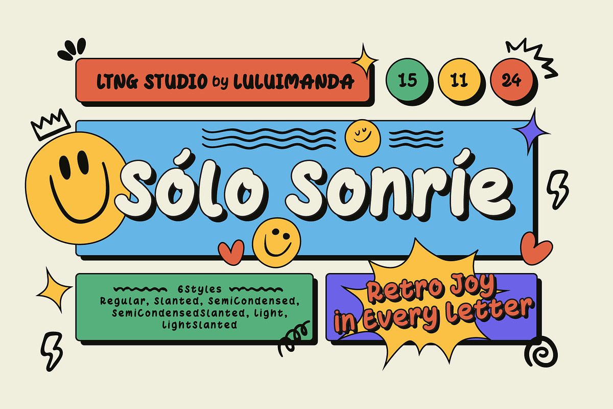 Sólo Sonríe Typeface, a Handwritten Font by LTNG STUDIO (Photo 1 of 9)