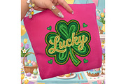 Brushstroke St Patrick's Day Shamroc, an Illustration by Designking (Thumbnail 4 of 6)