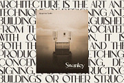 Swanley - Sans Serif Font, a Sans Serif Font by Alpaprana (Thumbnail 4 of 12)