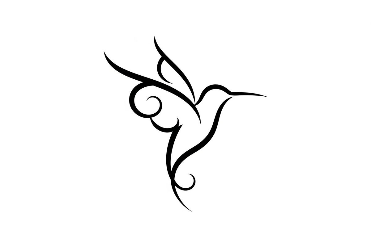 Hummingbird Line Art SVG Bundle, an Illustration by yasushie (Photo 3 of 31)