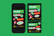 Pickleball Tournament Flyer, a Flyer Template by graphicook (Thumbnail 3 of 3)