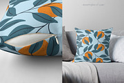 Orange Cliparts, Frames & Patterns, a Decorative Illustration by Panna Limon Store (Thumbnail 9 of 11)