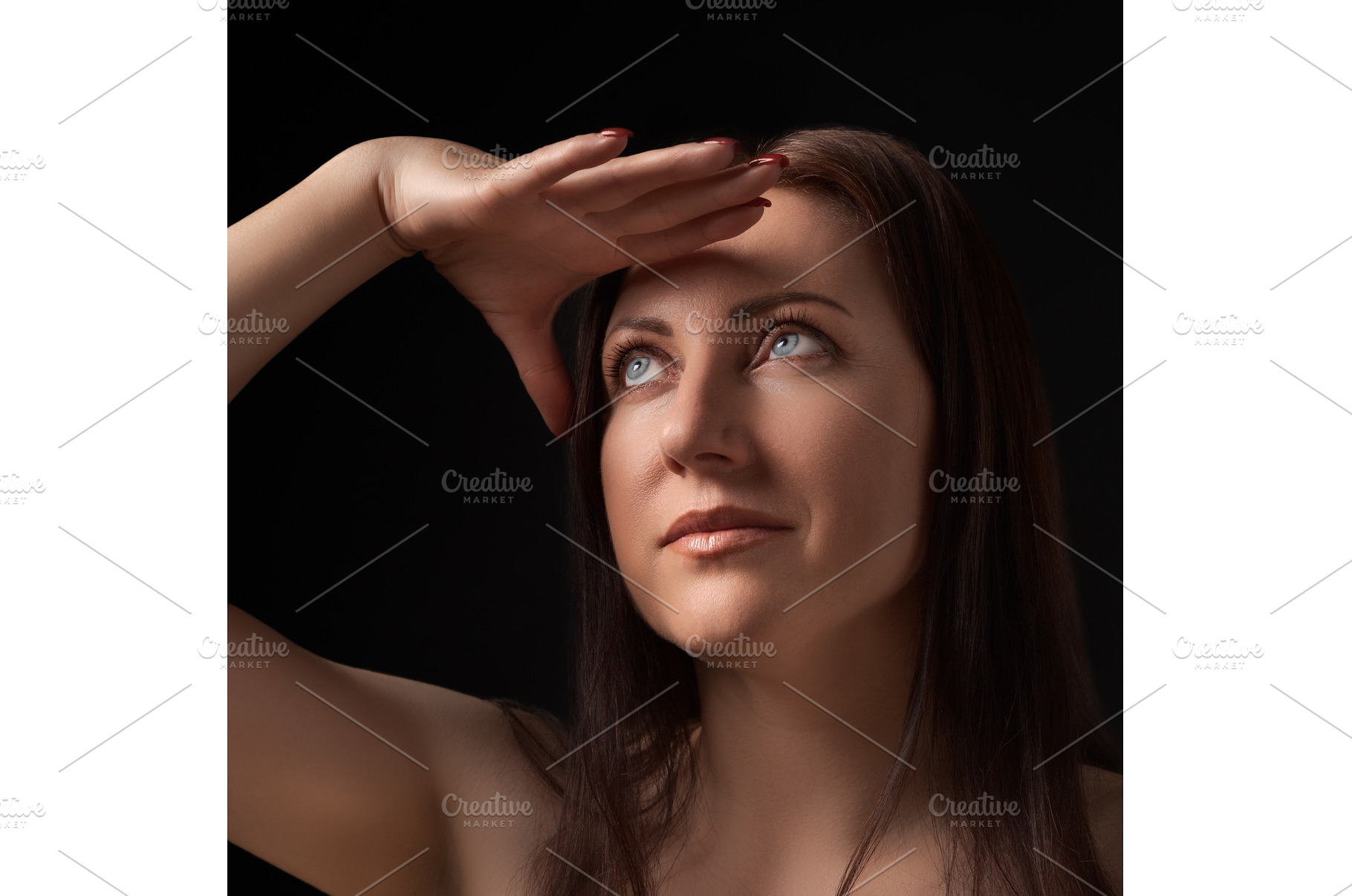 Portrait of beautiful woman proudly, a Person Photo by Alexander-Piragis