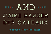 Hackney Night - Font, a Slab Serif Font by David is Creative (Thumbnail 2 of 4)