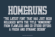Home Runs - Sport Display, a Serif Font by Flawless And Co (Thumbnail 8 of 10)