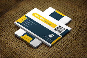 Yellily Business Card Template