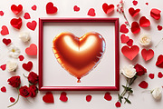 Boho Valentine Clipart Bundle, an Illustration by RobertsArt (Thumbnail 5 of 7)