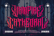 Cathedrave – Gothic Blackleter Font, a Blackletter Font by Letterara (Thumbnail 3 of 15)