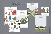 farm life clipart - ai, png, svg, an Animal Illustration by LyubovZaytseva (Thumbnail 3 of 19)