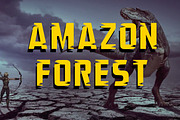 Green Jungle, a Slab Serif Font by Fourteen Letter (Thumbnail 6 of 7)