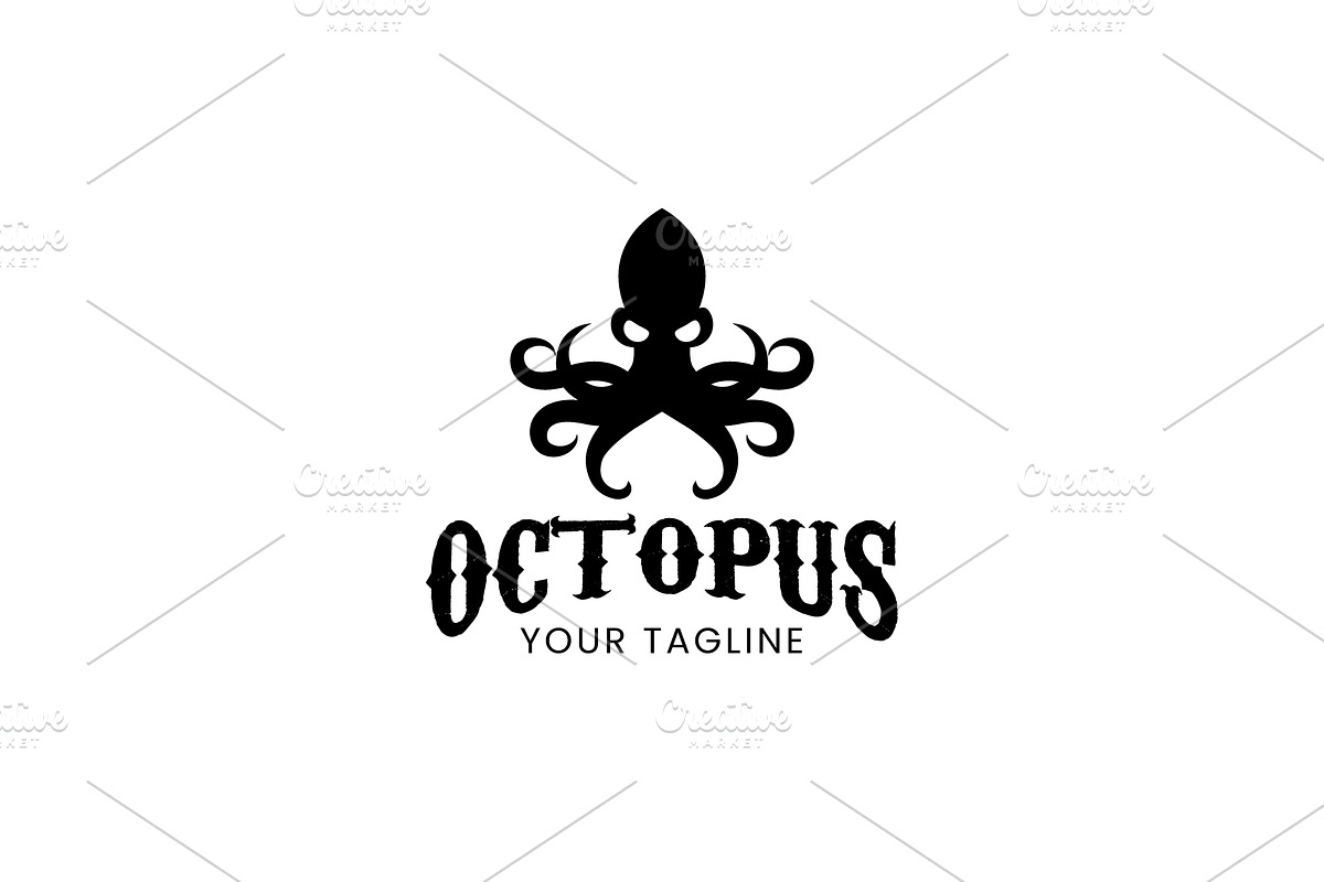 Octopus logo icon illustration, a Branding & Logo Template by Dyn Studio