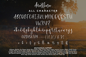 Anasthasia - Beauty Calligraphy Font