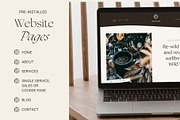 Eco Sustainable Nature Website, a Squarespace Template by CreativeWilderness (Thumbnail 4 of 11)
