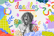 Doodlez - posters, pattern, template, a Decorative Illustration by Mio Buono (Thumbnail 1 of 16)