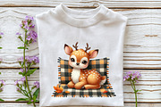 Autumn Cute Deer Clipart, an Illustration by Rose Art (Thumbnail 4 of 8)