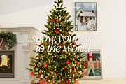 HOLLY | Christmas Frame Mockup Set, a Household Mockup by SoleilHomeMockups (Thumbnail 9 of 11)