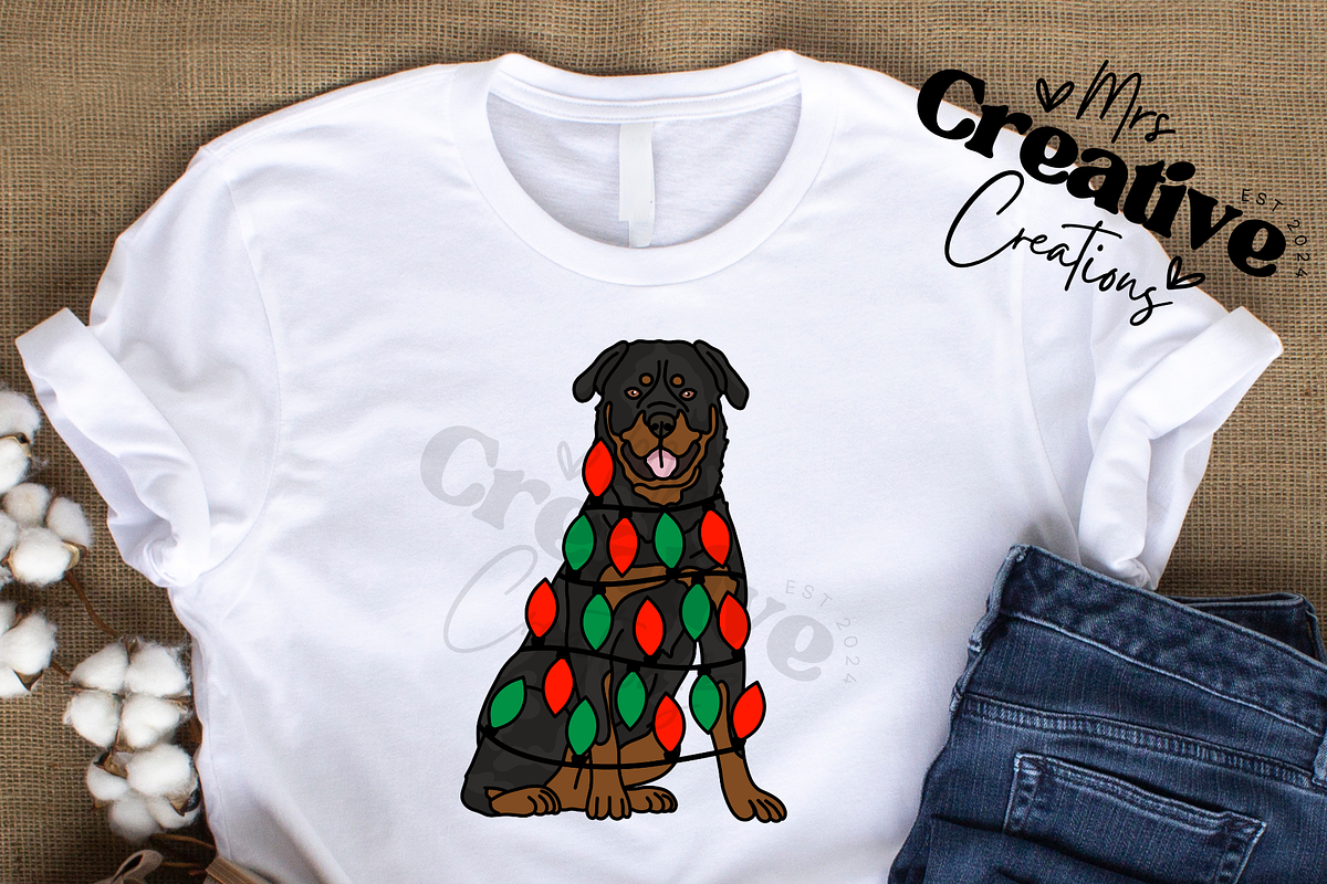 Christmas Dog Bundle Clipart, a Graphic by Mrs. Creative Creations (Photo 2 of 8)